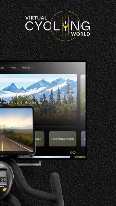 Virtual Cycling World Screenshot