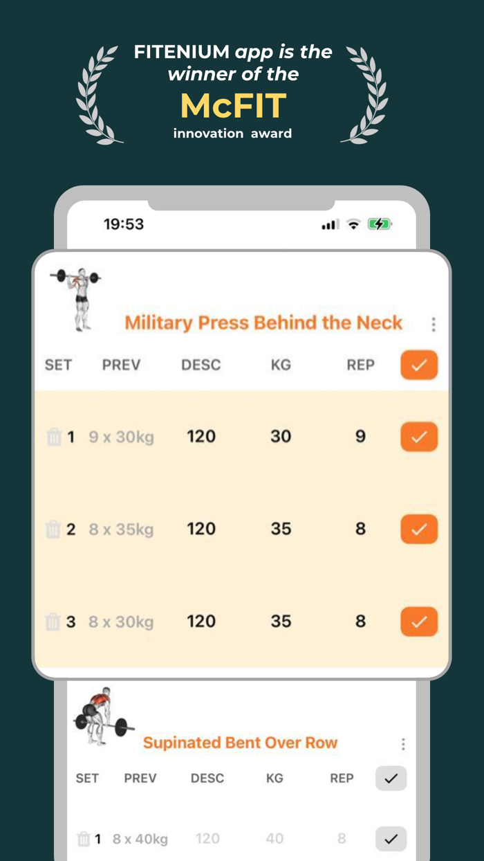 Fitenium - Track Your Workouts