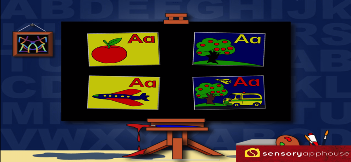 Sensory Alphabet Paint