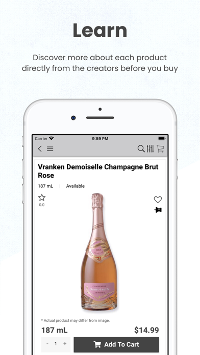 The Bottlenose Wine Co. Screenshot