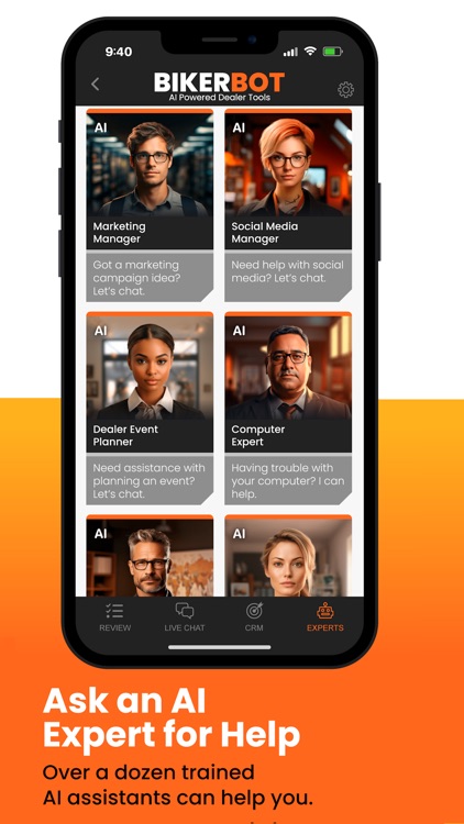 BikerBot : AI Call Center screenshot-6