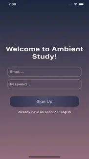 ambient study iphone screenshot 1
