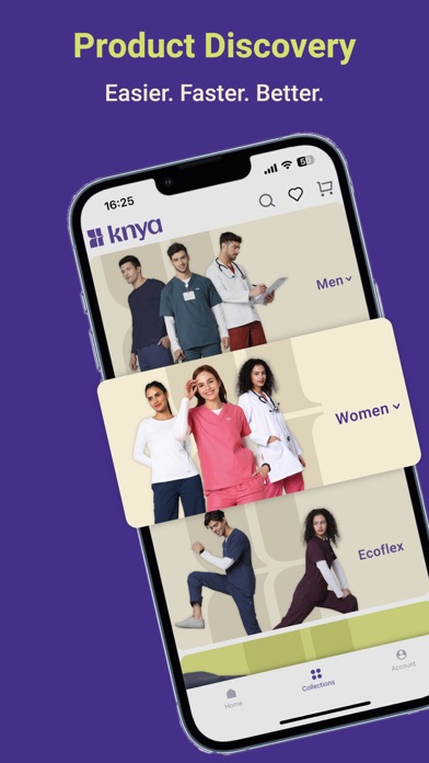 Knya | Scrubs & Aprons Online Screenshot