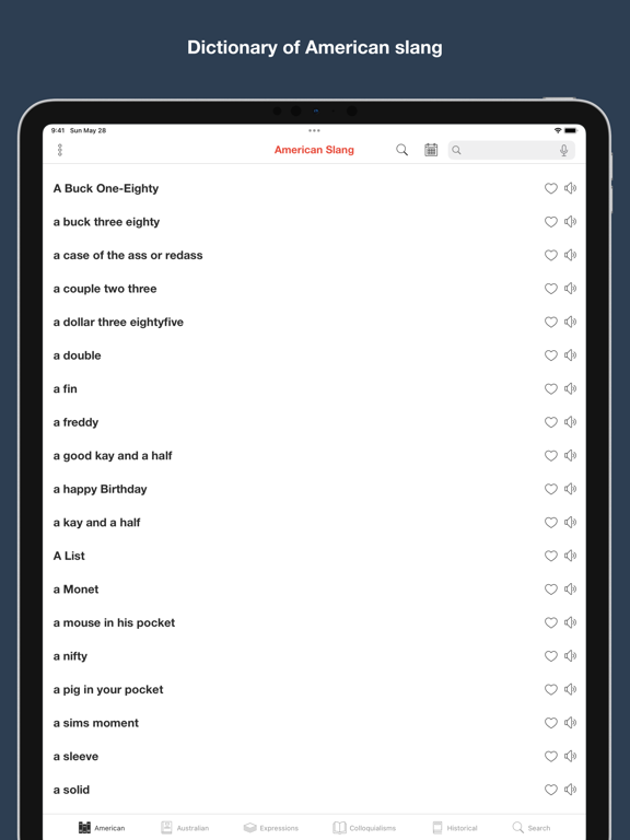 Screenshot #4 pour American and Australian Slang