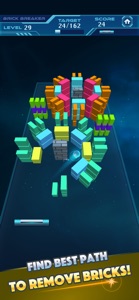 Bricks Break 3D screenshot #2 for iPhone