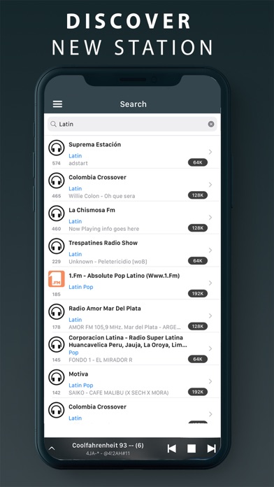 Radio Tuner - Live FM Stations Screenshot