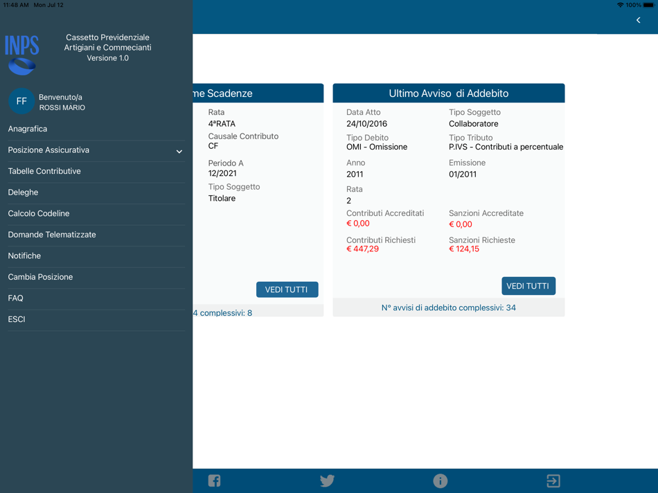 #4. INPS Cassetto Art Com Tablet (iOS) Podle: Istituto Nazionale Previdenza Sociale