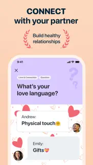 upluv: couples games & quiz iphone screenshot 1