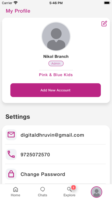 Pink & Blue Kids Screenshot