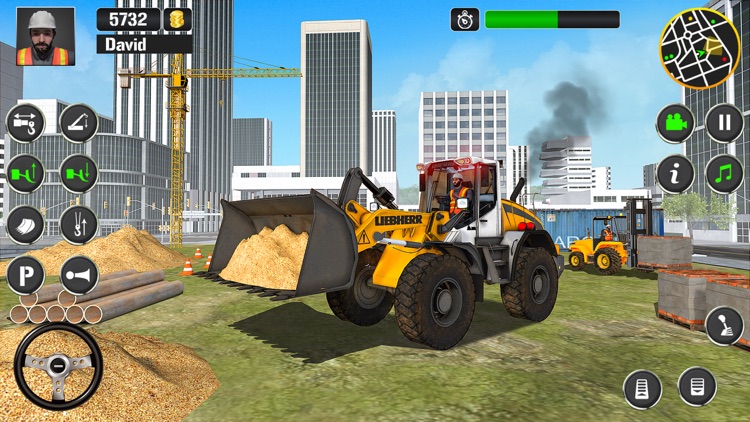 Excavator Construction Game 3d screenshot-5