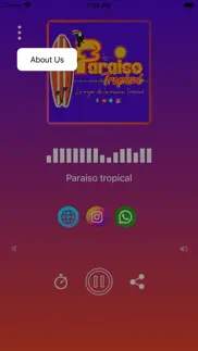 radio paraiso tropical iphone screenshot 2