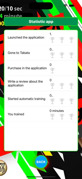 Game screenshot Tabata training hack