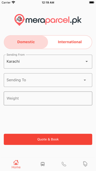 MeraParcel Screenshot