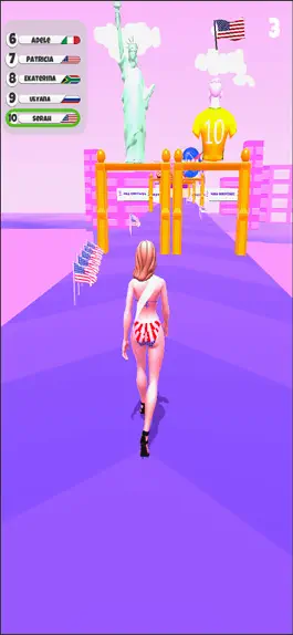 Game screenshot Beauty Contest Run apk