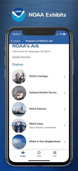 Game screenshot NOAA Exhibits mod apk