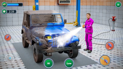 Power Car Wash: Cleaning Games Screenshot