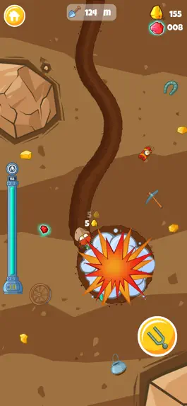 Game screenshot Diggy Miner: Gold Rush apk