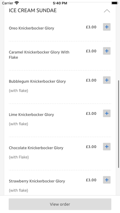 Tanda Desserts, Watford Screenshot