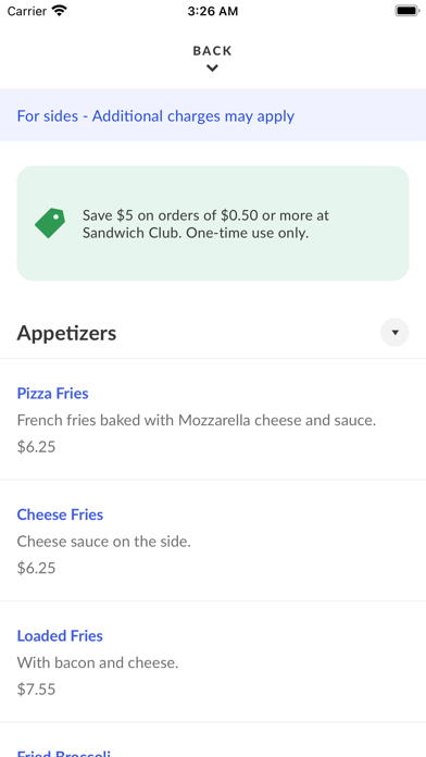 Sandwich Club PA Screenshot