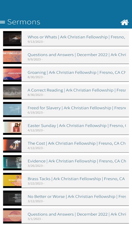 #2. Ark Christian Fellowship (iOS) 由: Finalweb Corporation