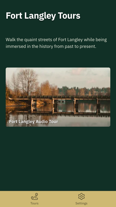 Fort Langley Tours Screenshot