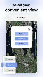 field distance measure 3d map iphone screenshot 3