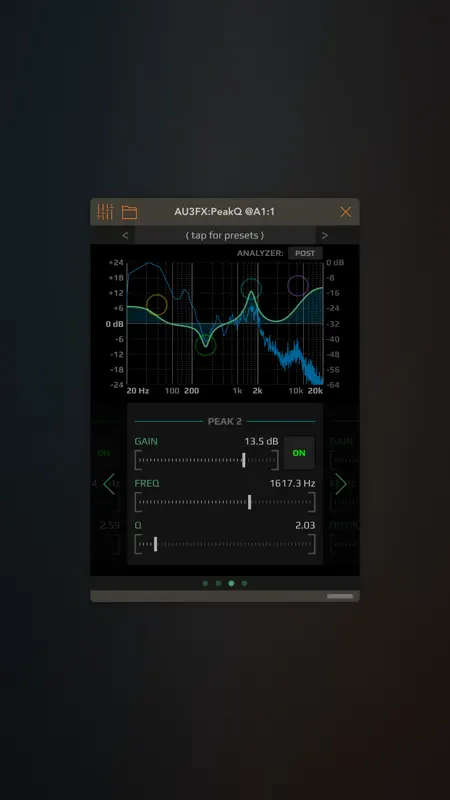 AU3FX:PeakQ screenshot 3 of 4