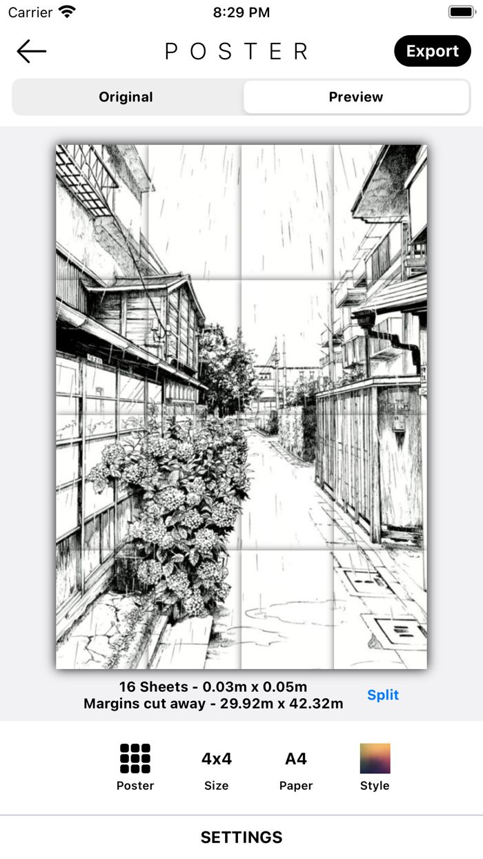 Raster - make your posters