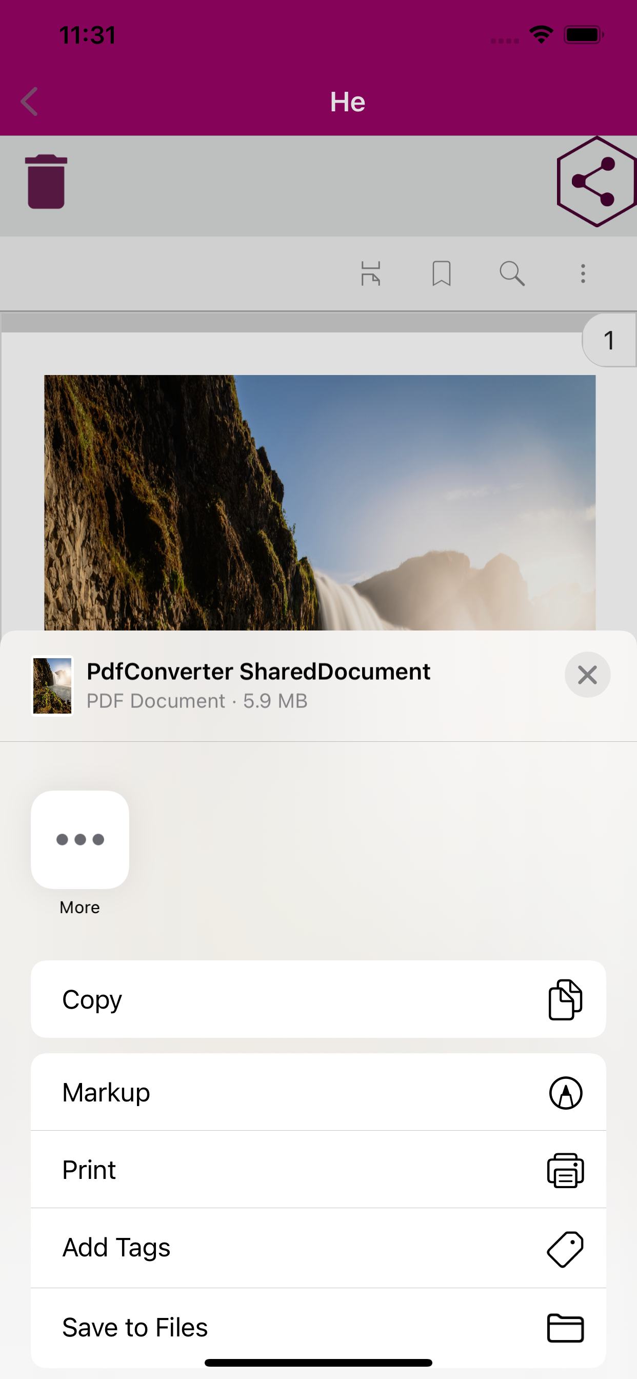 My PdfConverter