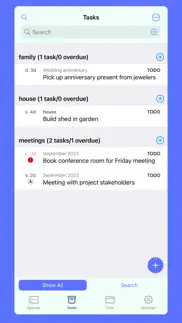 beorg: to-do list & agenda iphone screenshot 2