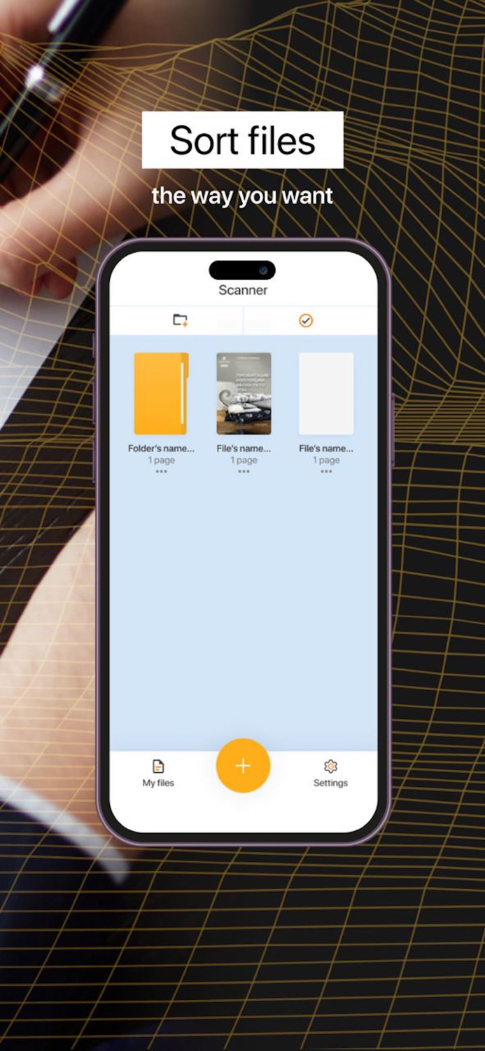 Cam scanner app PDF documents