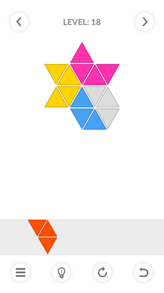 #3. Tangram Triangle (iOS) 由: Sergei Shendrikov