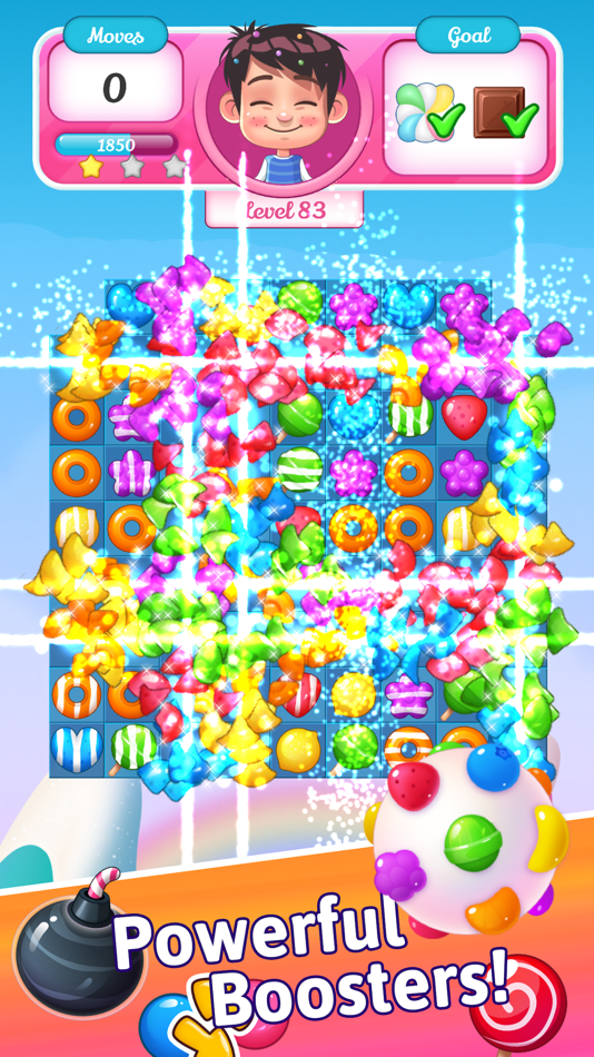 #2. Puzzle Sweets (iOS) Av: GameZen, Inc.