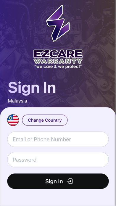 Ezcare Warranty Superapp Screenshot