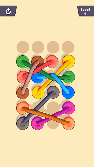 Twisted Puzzle 3D - Sort Ropes Screenshot