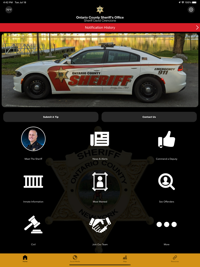 Ontario County NY Sheriff