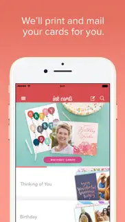 ink cards: send custom cards iphone screenshot 2