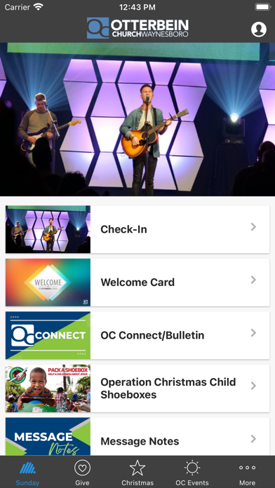 Otterbein Church Waynesboro Screenshot