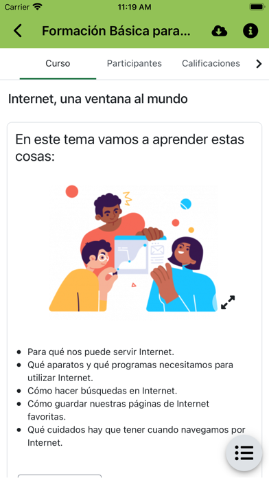 Formación Plena inclusión Screenshot