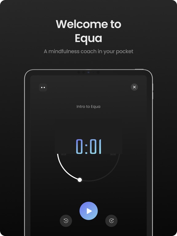 Equa iPad screenshot 7 - Health & Fitness app