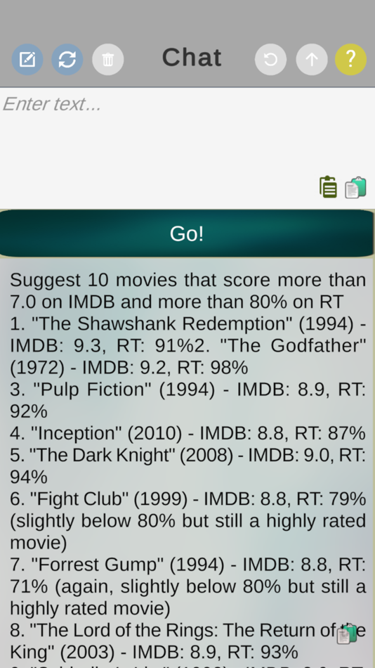 #2. GeniusBot Conversations (iOS) Podle: Alkis Hadjinicolaou