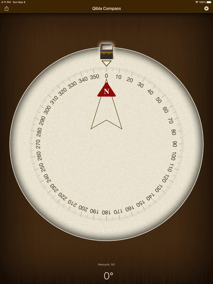 قبله نما  بوصلة القبلة