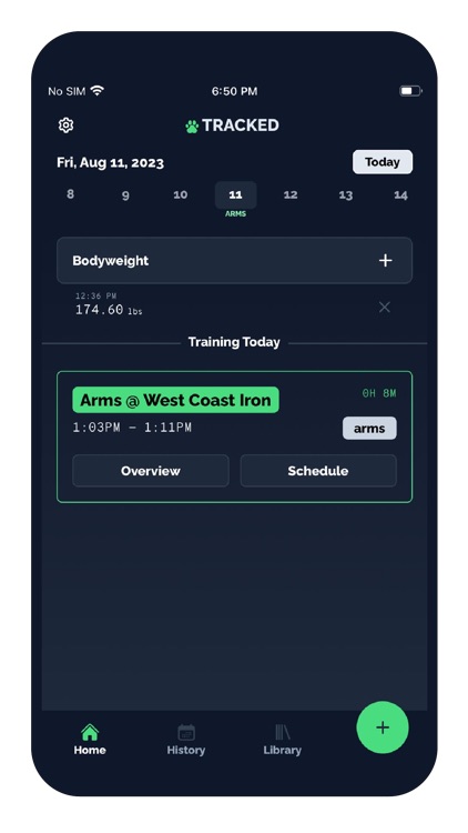 Tracked Training screenshot-5