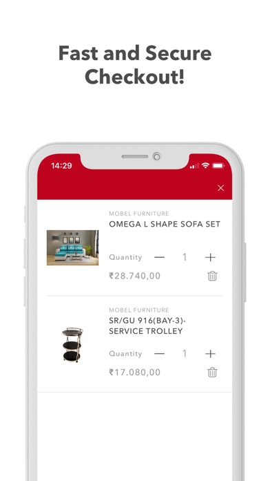 MoBEL Furniture Screenshot
