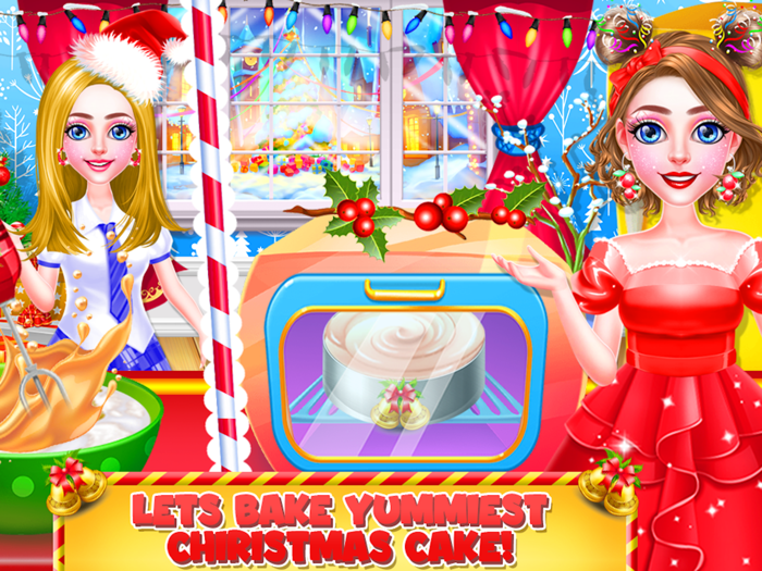 School Girls Christmas Party