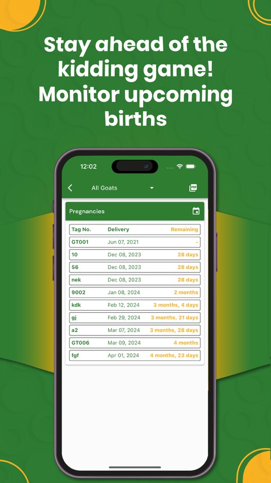#5. My Goat Manager - Farming app (iOS) 由: Bivatec Ltd