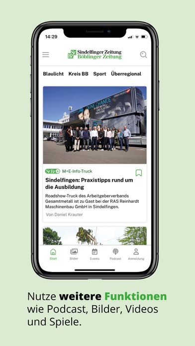 SZBZ+ News Screenshot