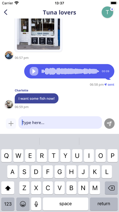 Berty Messenger Screenshot