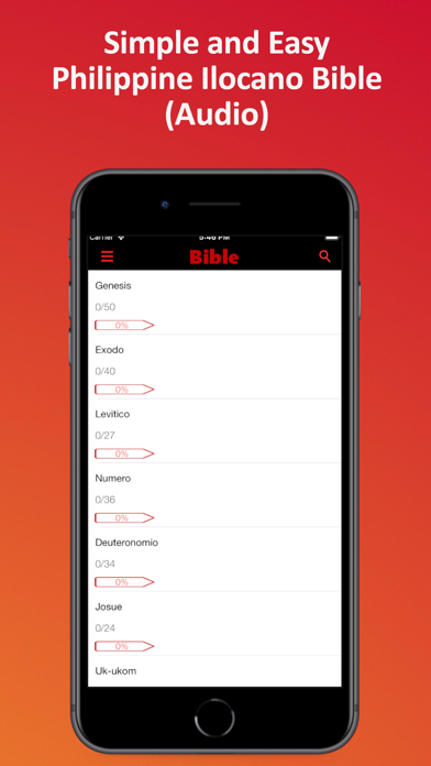 Philippine Ilocano Bible Screenshot