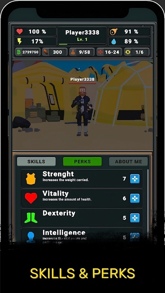 #3. Pocket Apocalypse: RPG Game 3D (iOS) 由: Evgeny Grishakov